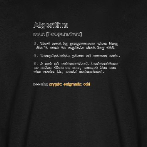 Algorithm - Men's Premium Organic T-Shirt