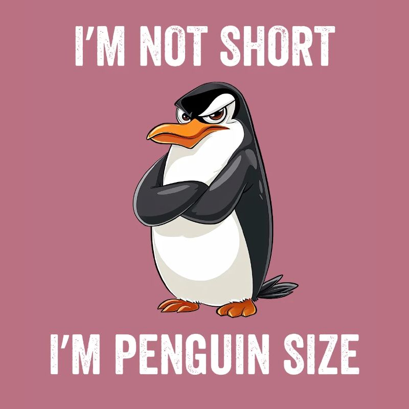 Je ne suis pas petit, je suis de la taille d’un pingouin