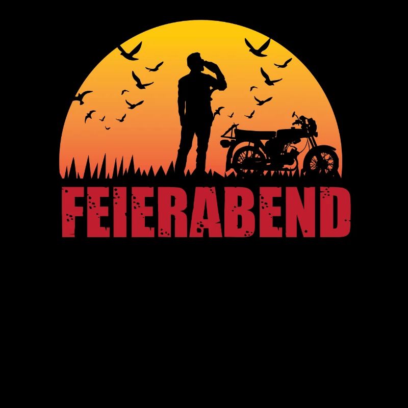 Feierabend Bier und Simson