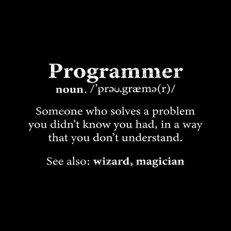 Informatiker Computer Nerd Programmierer