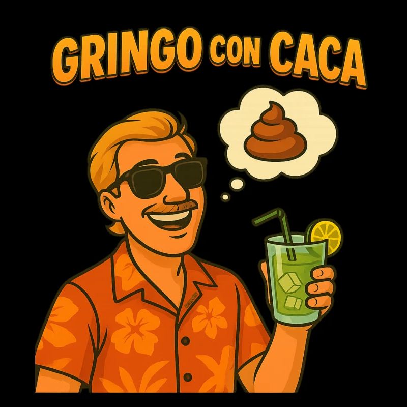 Gringo con Caca – Jeu de mots espagnol amusant