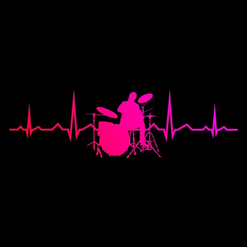 Drummer Men Women Drums Drum Kit
