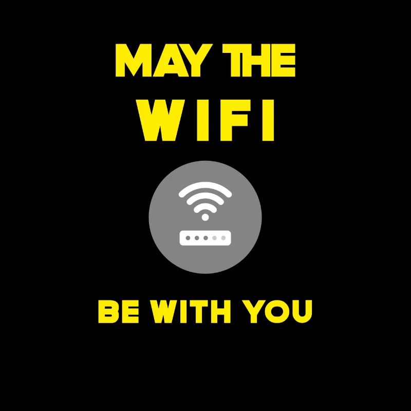 Möge das WLAN mit dir sein Internet