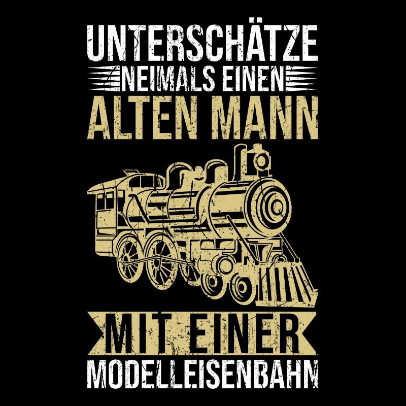 Unterschätze niemals einen alten Mann Eisenbahn