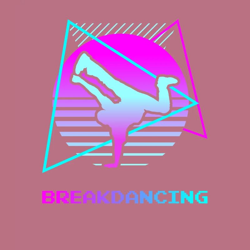 Retro Vintage Classic Breakdancing Breakdance Danc