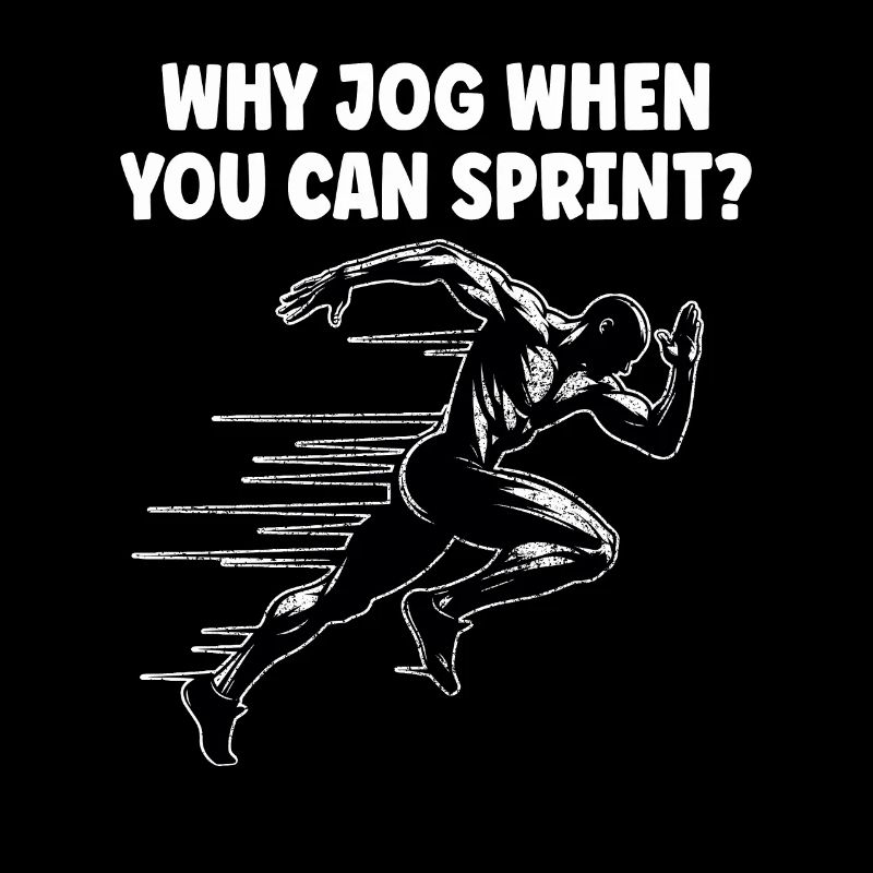 Bahnläufer Sprinter Sprint 100m Sprinter