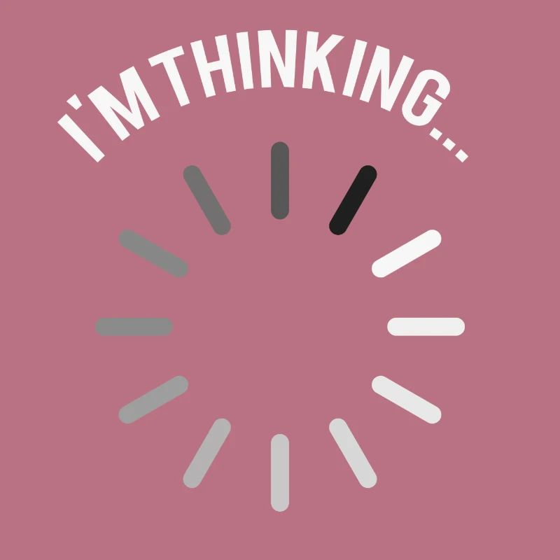 Thinking please patience nerd gift