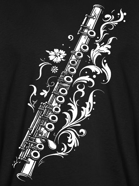 Flute Drawing