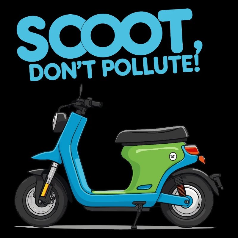 Umweltfreundlicher E-Scooter