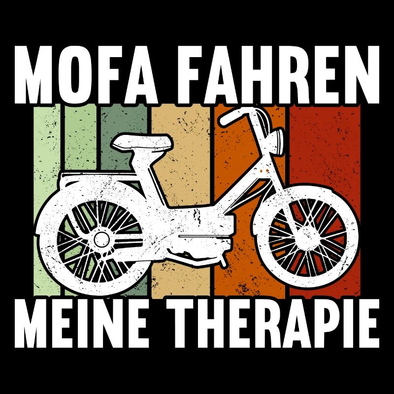 Mofa Moped Rollerfahrer Roller