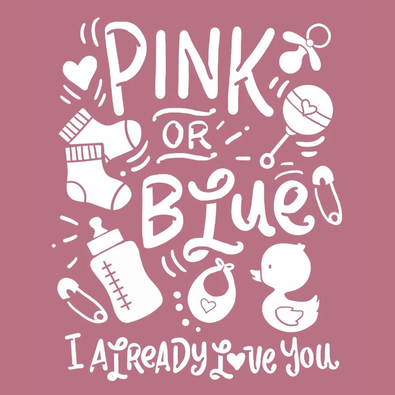 Geschlecht decken Rosa oder Blau auf