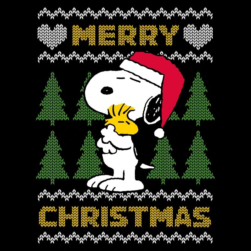 Peanuts Snoopy Pull Moche Noël