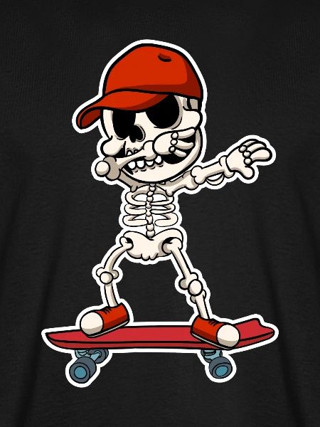 Skater Skøjteløb Skateboard Skelet Skul