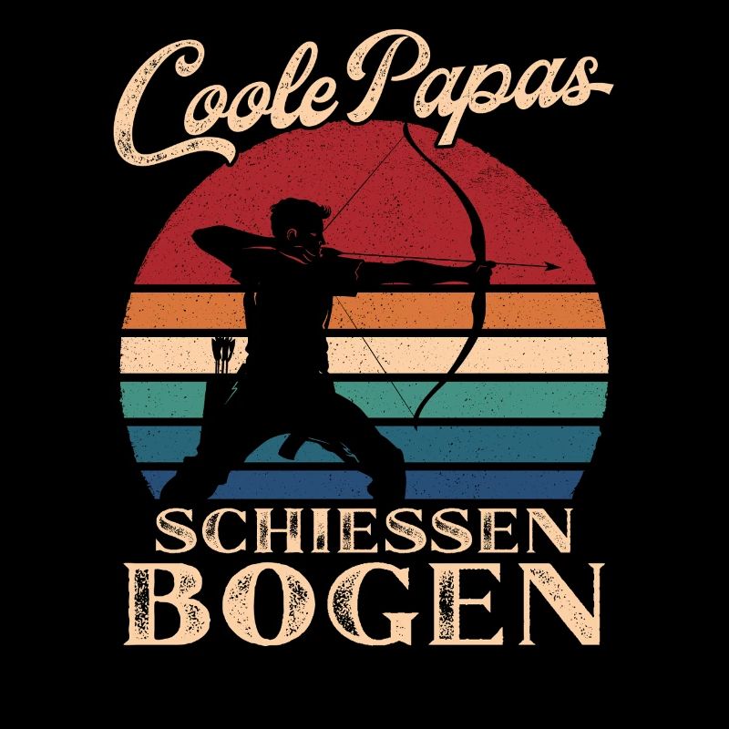 Coole Papas schißen Pfeil und Bogen Vater Geschenk