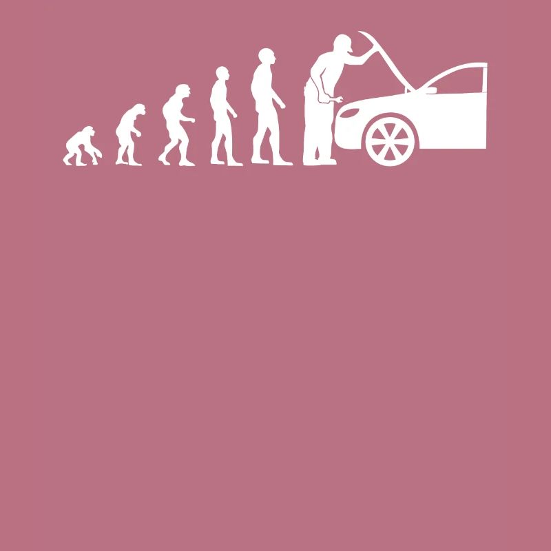 Mécanicien de construction de véhicule Drôle d’évolution Cadeau