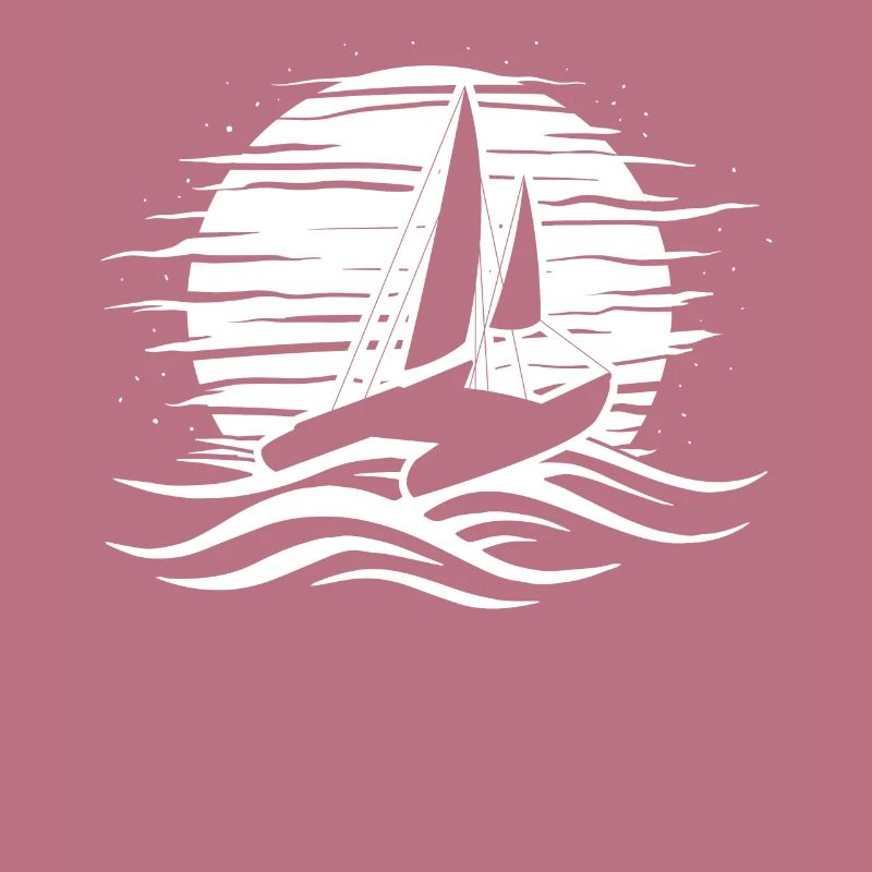 Catamaran Sailing Double Hull Bi-Coque