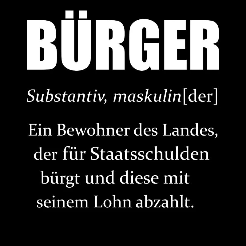 Bürger Definition