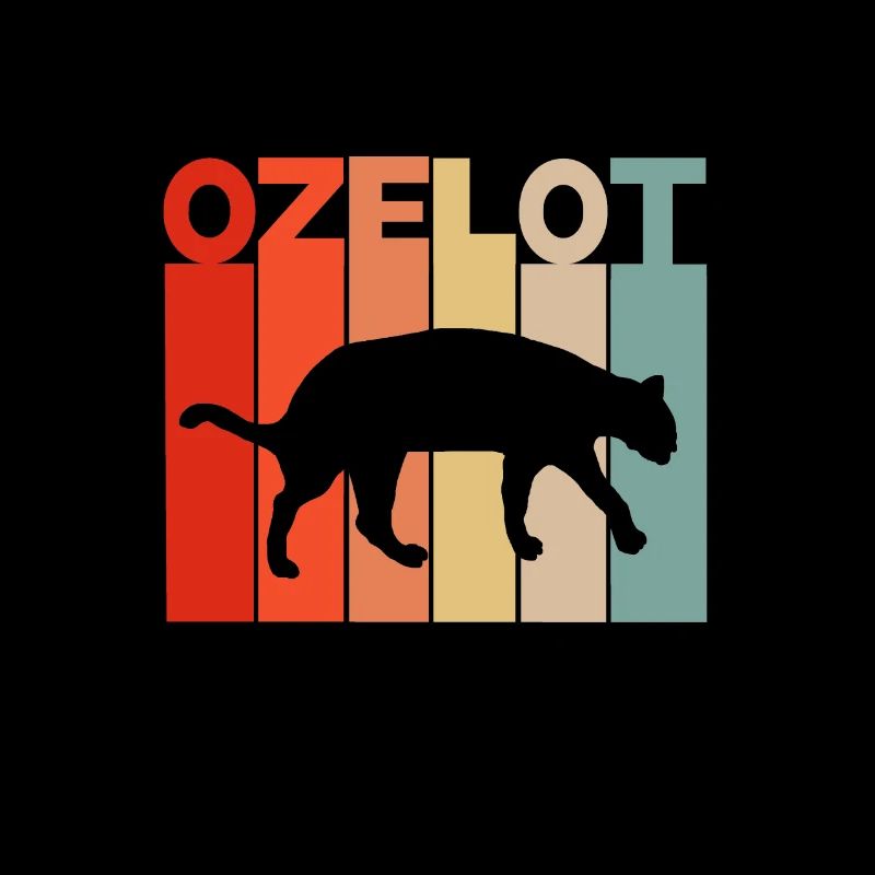 Ozelot Design Ocelot Bébé Rétro chats propriétaires