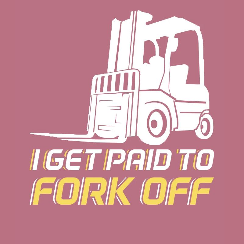 Fork Off Forklift Driver Operator Forklift