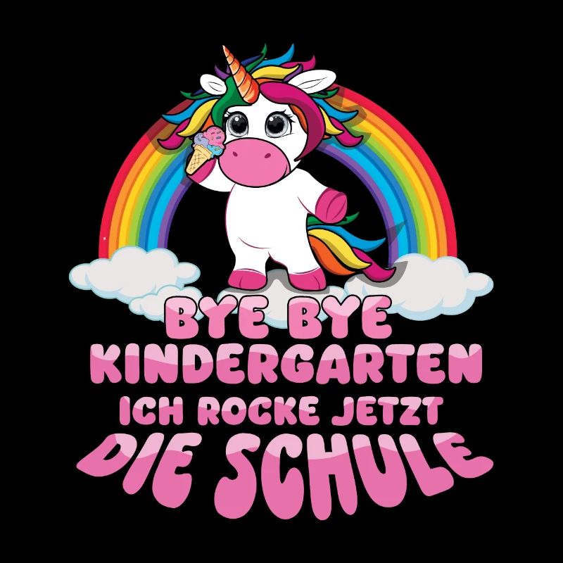 Bye Bye Kindergarten Einschulung Ich Rocke Jetzt
