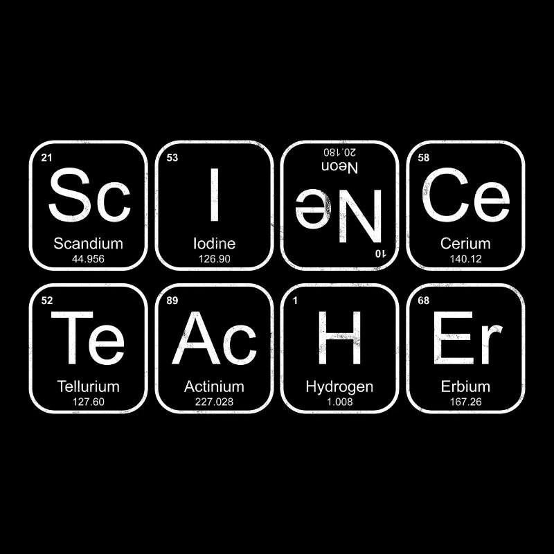 Science Teacher Chemical Elements