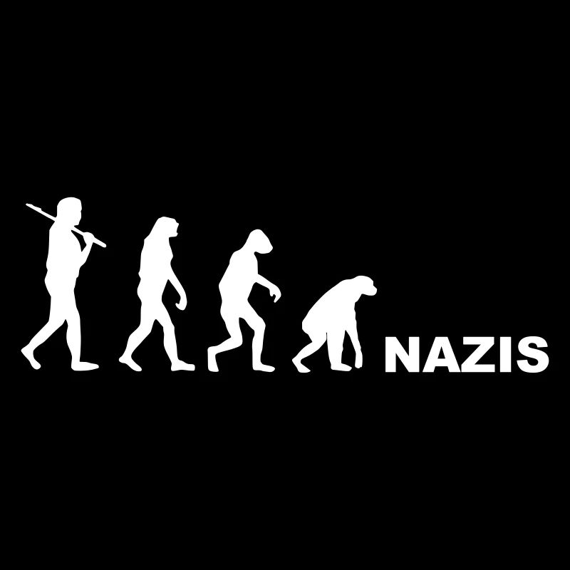 Evolution Rückwärts Nazis
