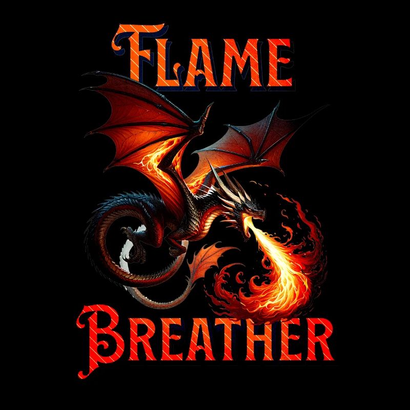 Flying Fire Canopy - Epic Fire Dragon Design