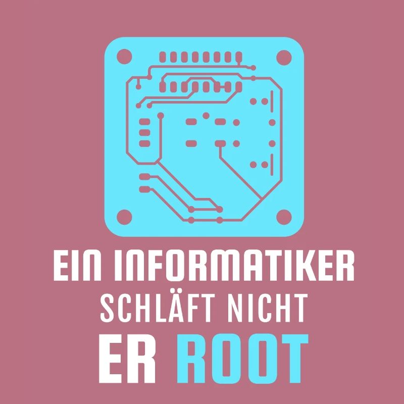 Informatiker Root Spruch