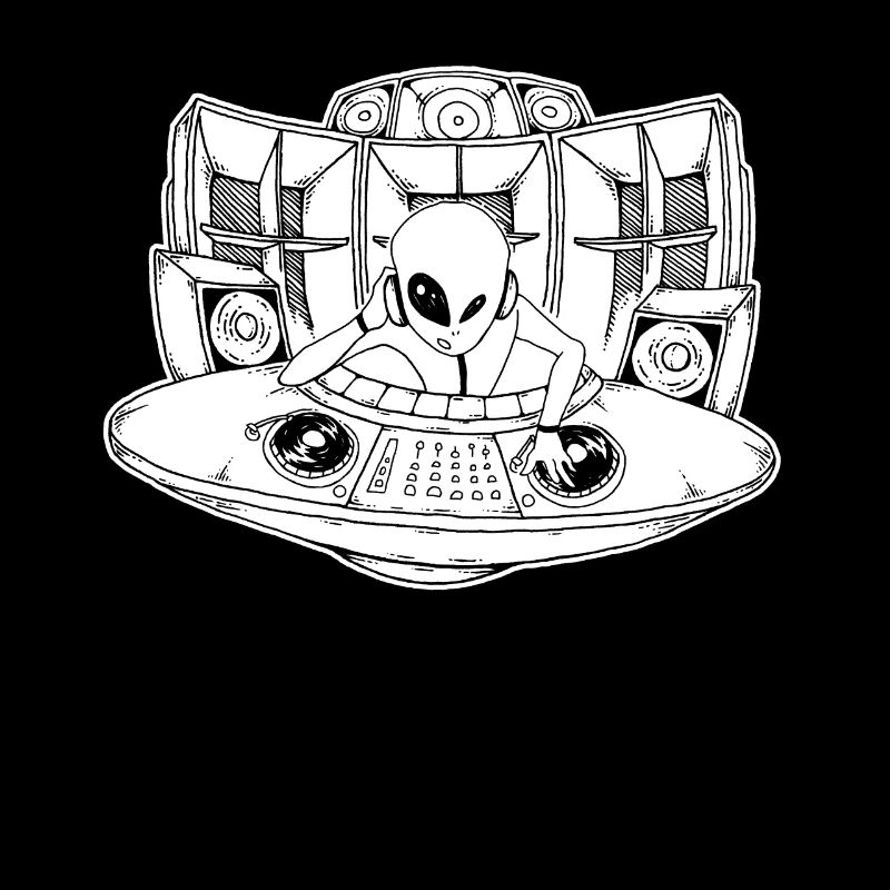 Hardtek Freetekno Alien DJ