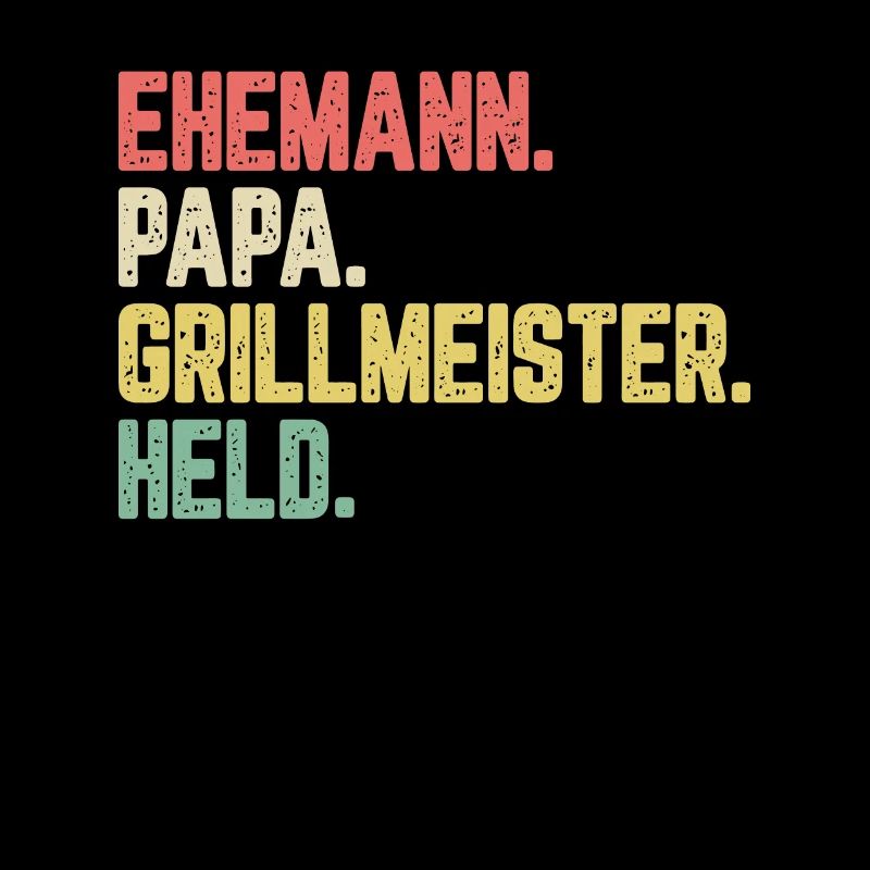 Grillen BBQ Grillmeister Papa Ehemann Geschenk