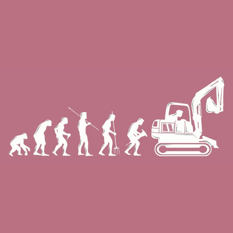 Excavator Driver Evolution Excavators Excavator Gift