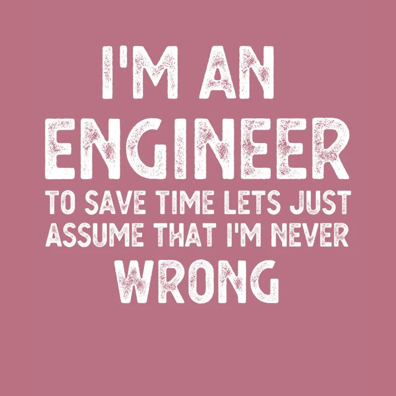 Im An Engineer I m Always Right