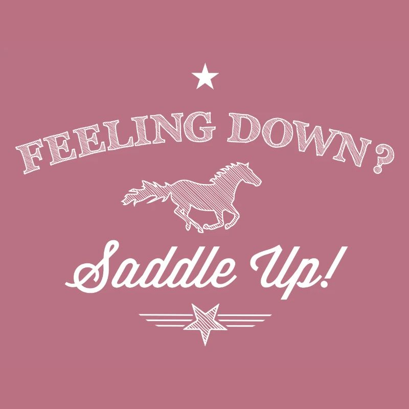 Feeling Down Saddle Up - white edition