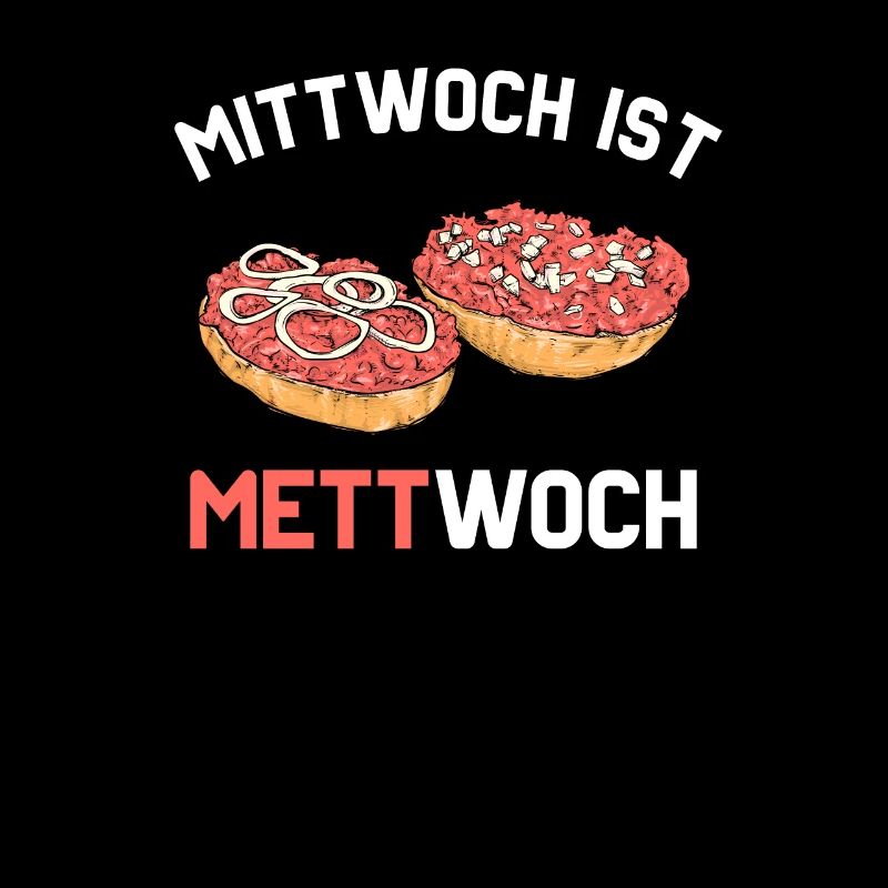 Mett Mittwoch Mettbrötchen Fleisch Geschenkidee
