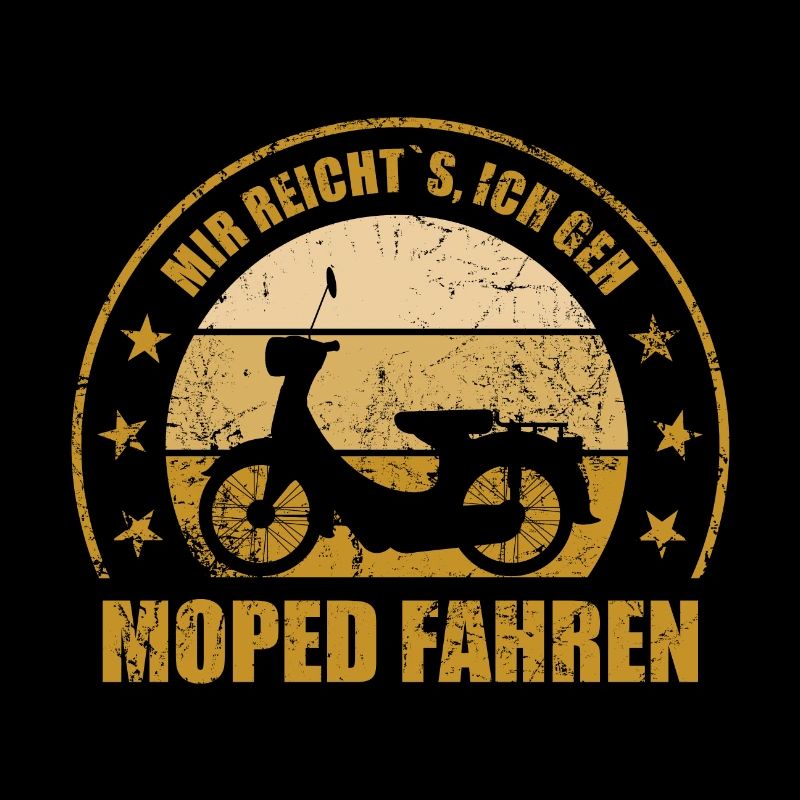 Enough for me I go moped riding