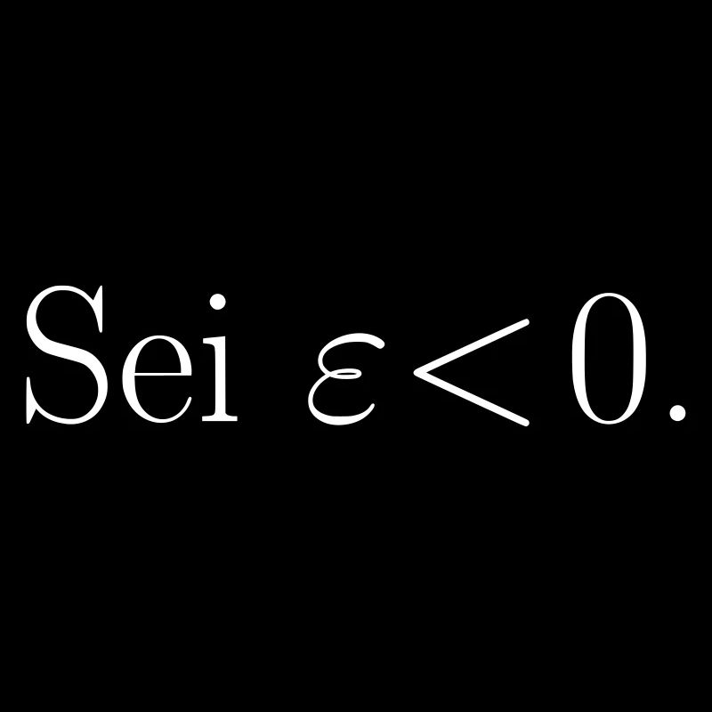 Sei epsilon < 0. Geschenk Idee