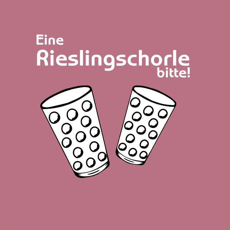 Eine Rieslingschorle bitte!