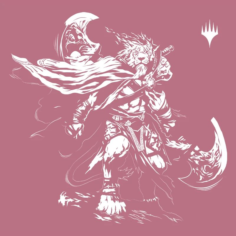 Magic: The Gathering Ajani White Drawing