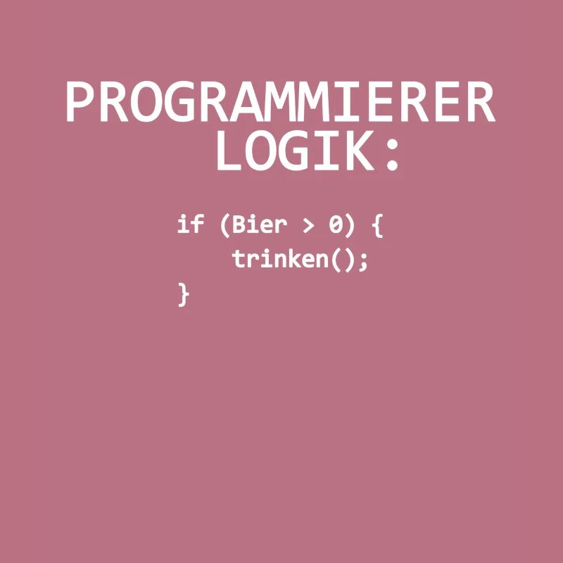 Programmeur Logique Informatique Programmeur Boire de la Bière