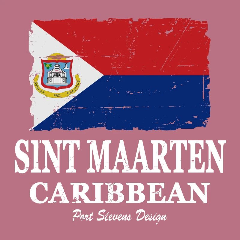 Drapeau de Sint Maarten - Drapeau de Sint Maarten