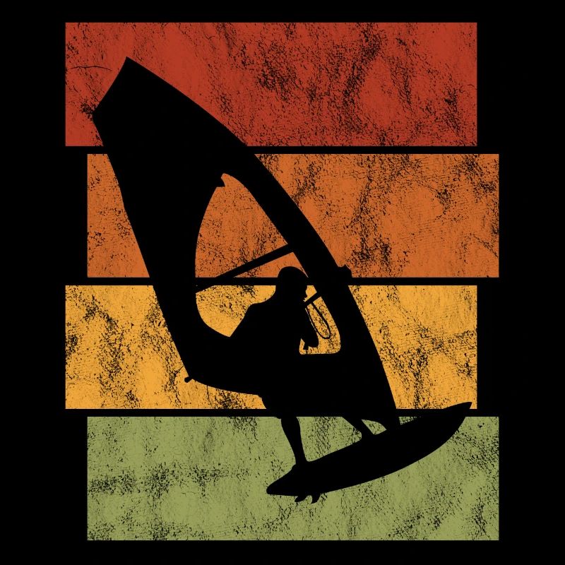 Surf de windsurf Retro Windsurfer