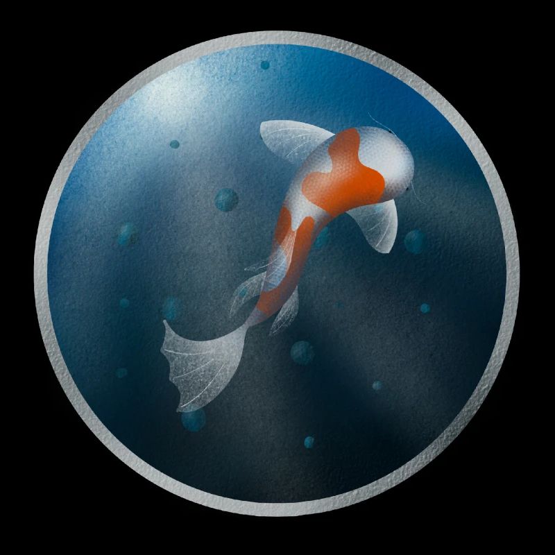 Fish under water