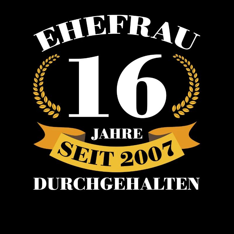 16. Hochzeitstag Ehefrau Saphirhochzeit Geschenk