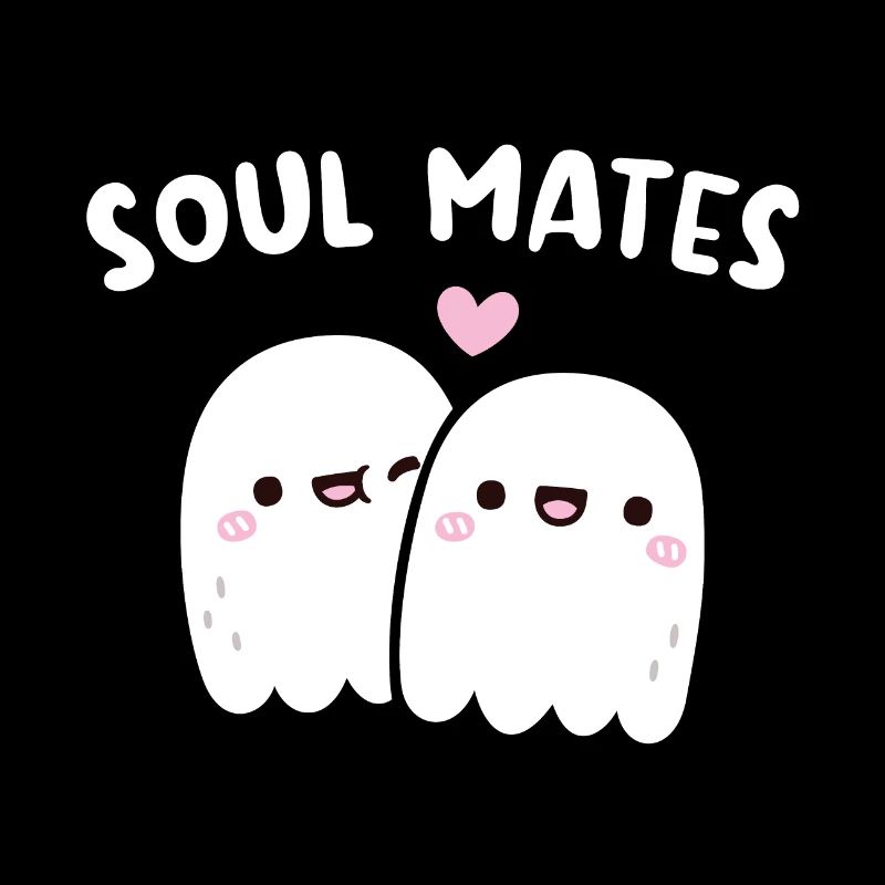 Mignon Fantômes Âmes Sœurs Jeu de mots