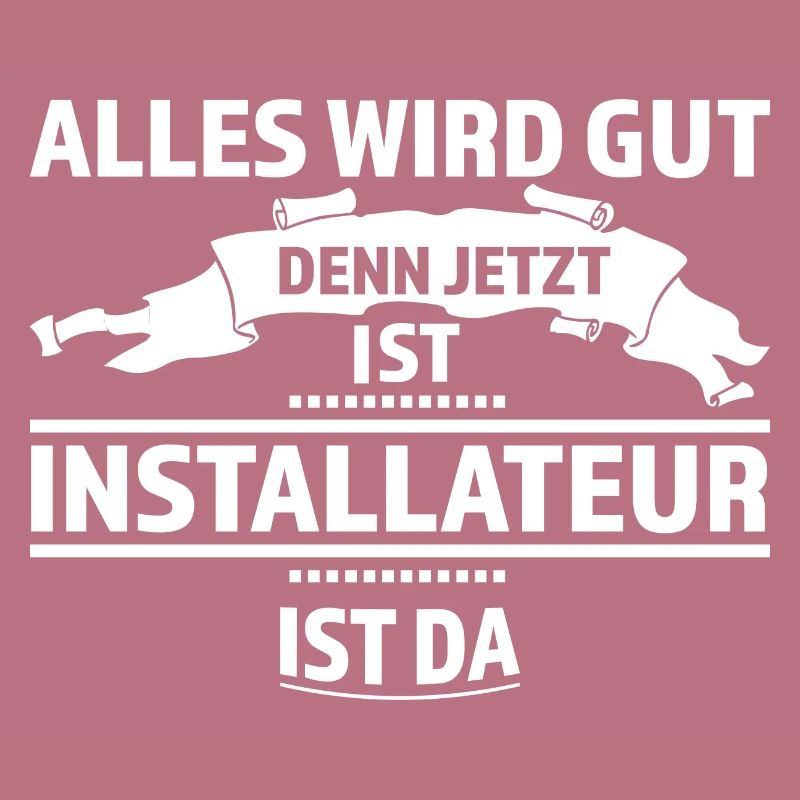 Installateur Beruf Klempner Geschenk