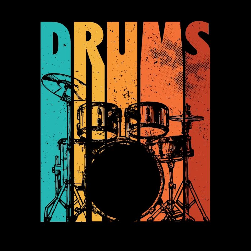 Schlagzeuger Drums | Schlagzeug Drummer Geschenk