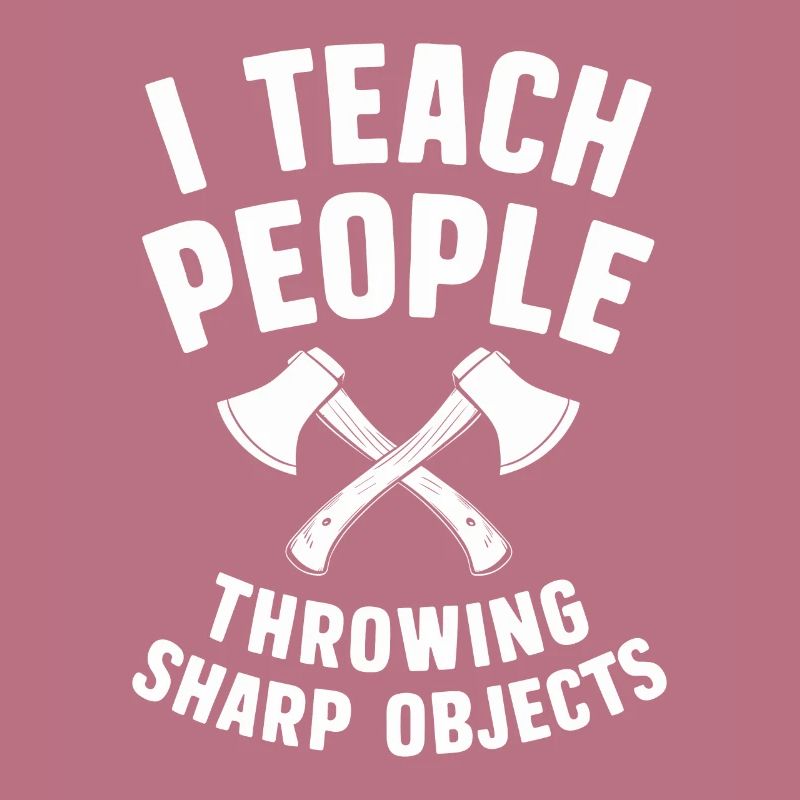 Masters of axe throwing for precise target practice