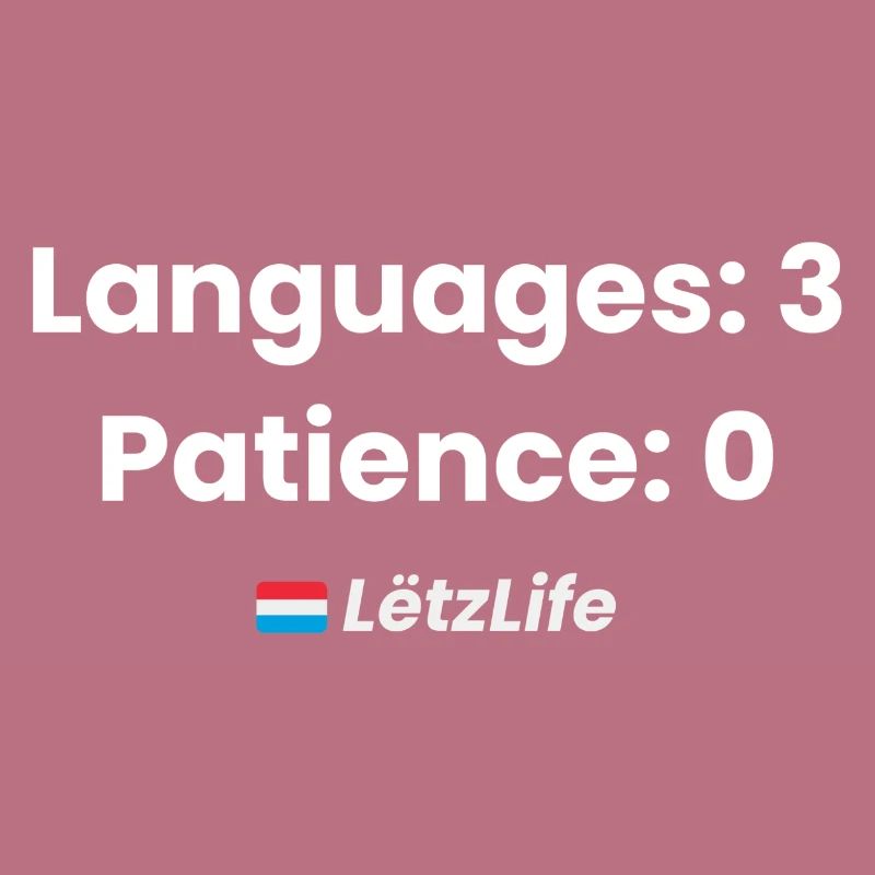 Langues : 3, Patience : 0 – Humour multilingue