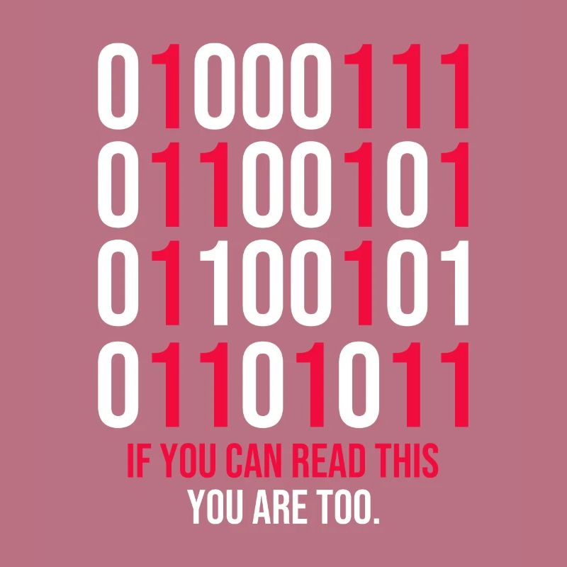 Funny Binary Codes Programmer