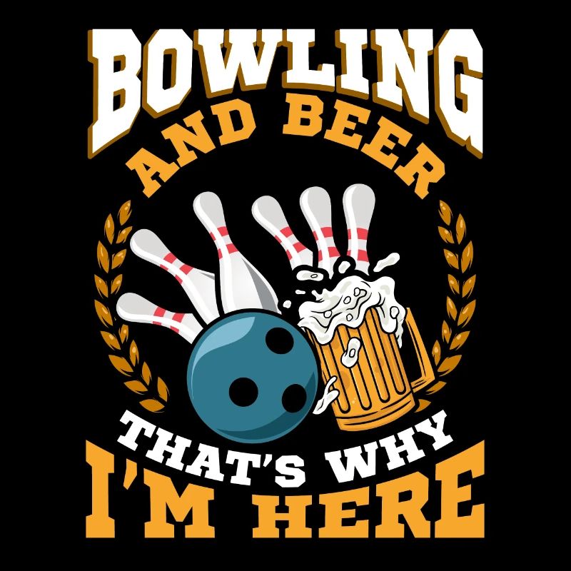 Funny Bowling And Beer